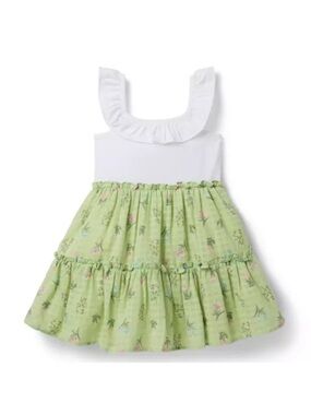 Janie and Jack White Button-Front Baby Onesie